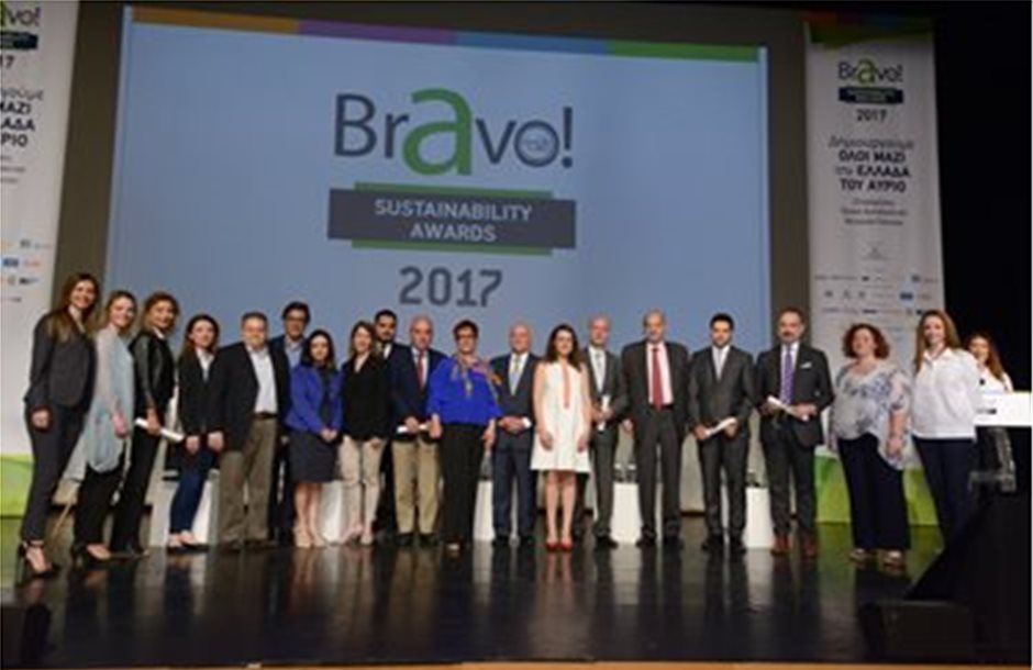 Βραβεύτηκε η Τεχνική Προστασίας Περιβάλλοντος στα Bravo Sustainability Awards